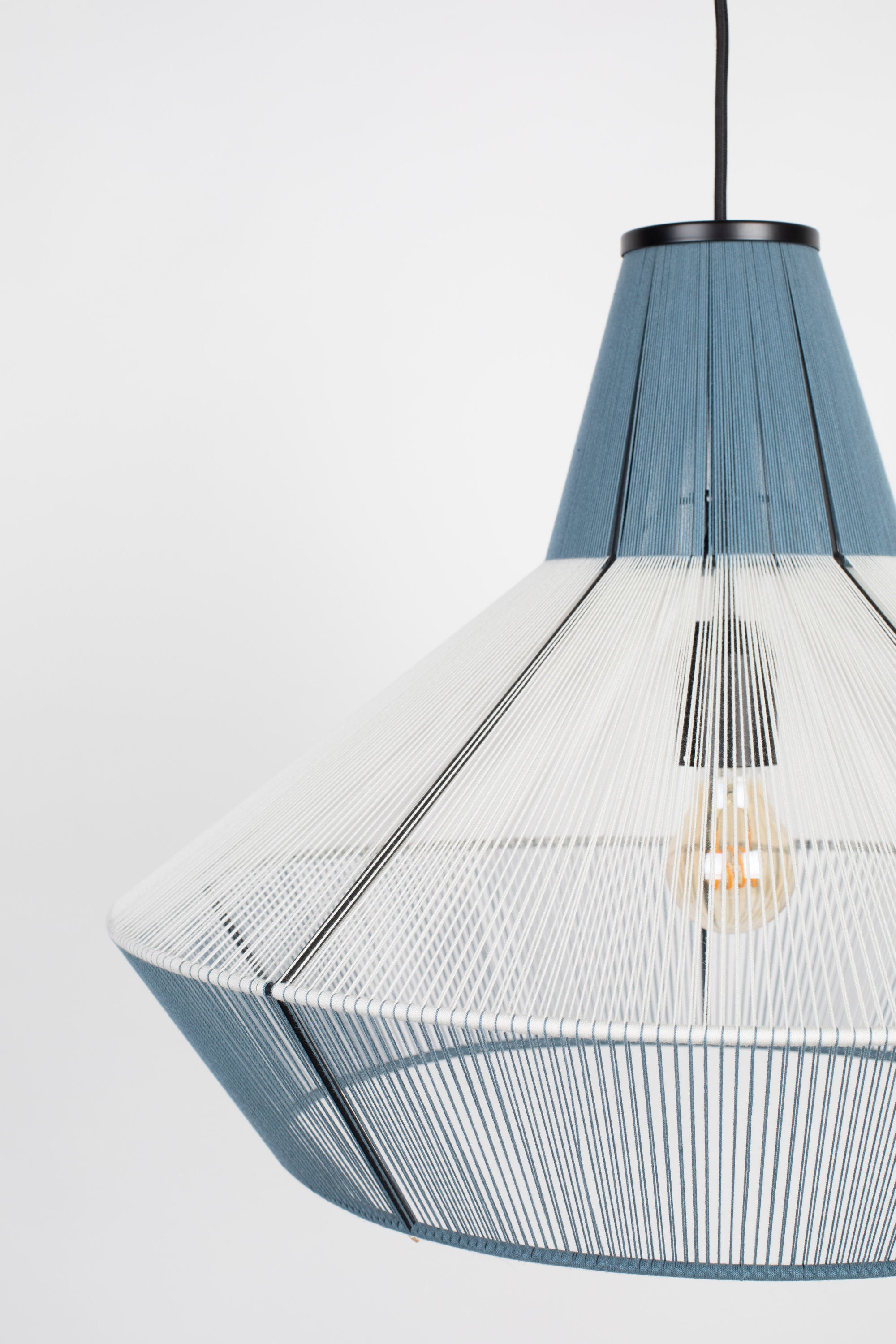 Zuiver Fairy Sky Blue Cotton Thread Pendant Lamp